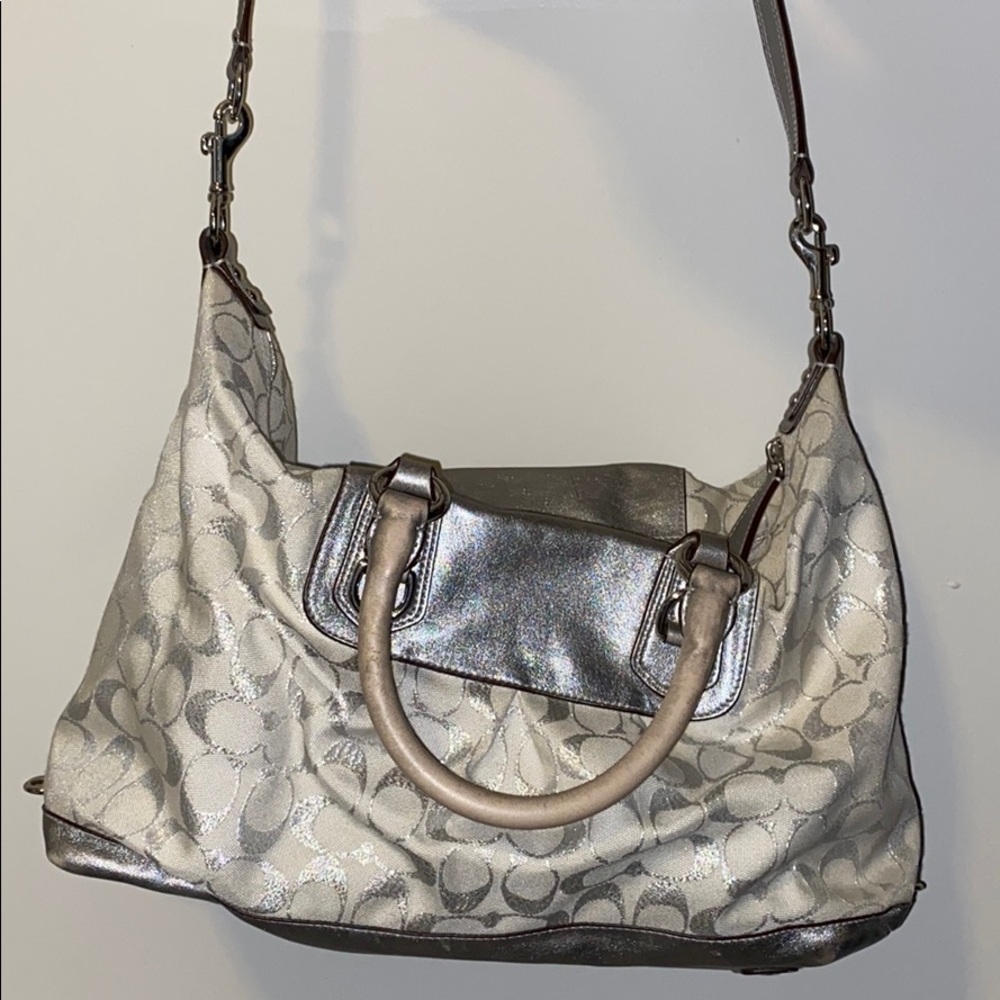 Coach Hand Bag with over the shoulder strap
